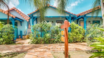 Façade de l’hébergement