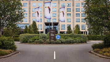 Voorkant van accommodatie