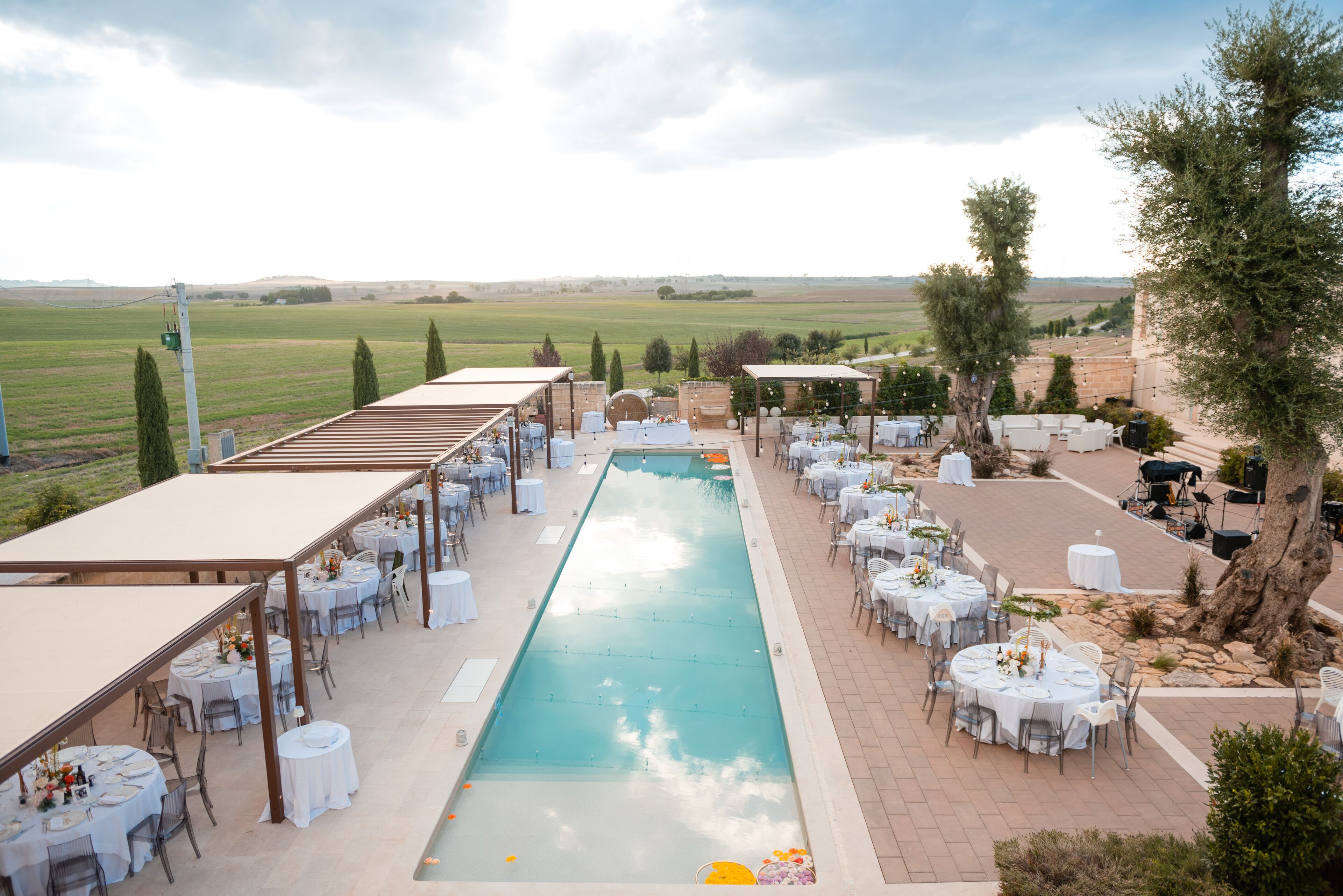 Seasonal outdoor pool