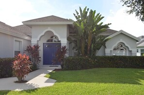 Fassade der Unterkunft