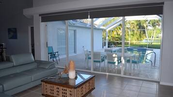 Villa, 3 Bedrooms, Lake View | Living room | Flat-screen TV