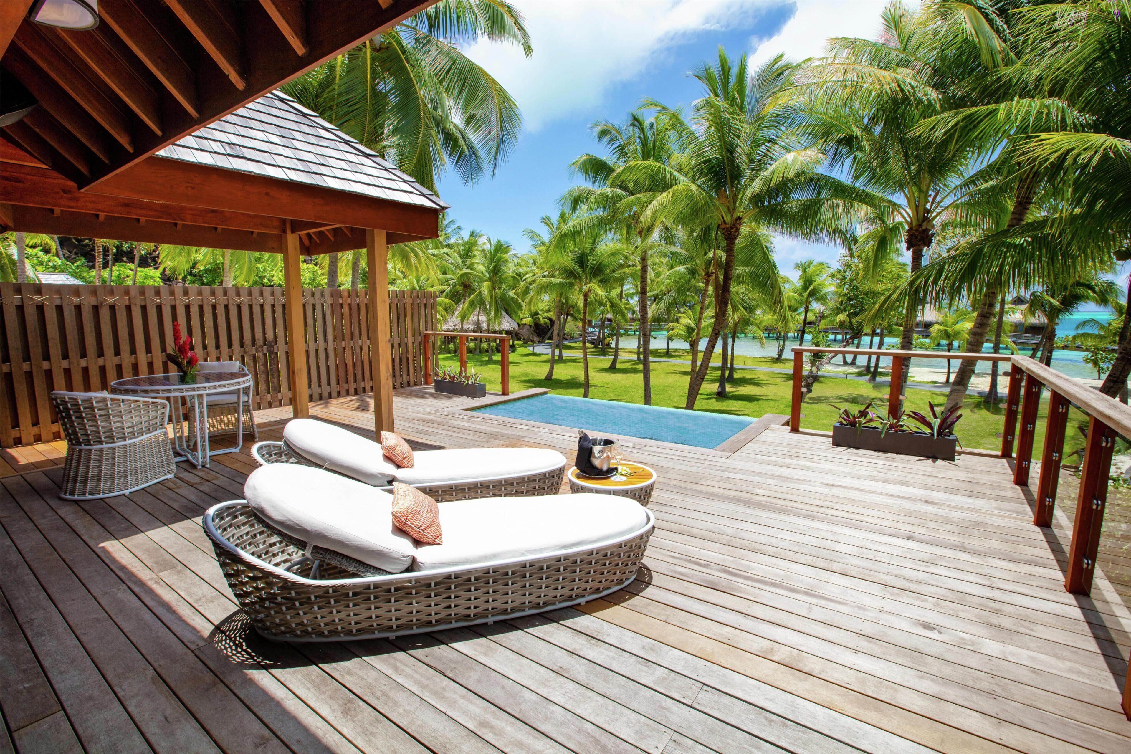 Tropical Beach View Villa with Pool | View from room