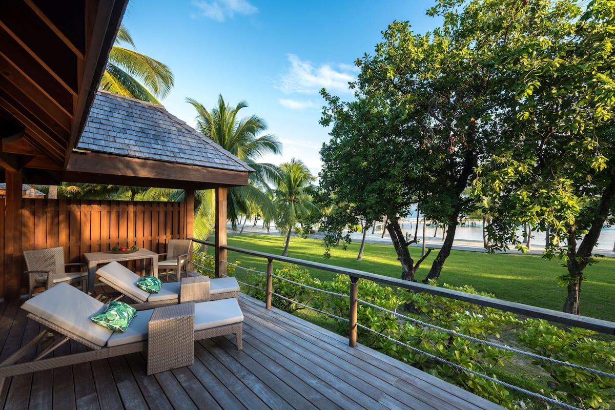 Tropical Beach View Villa | View from room