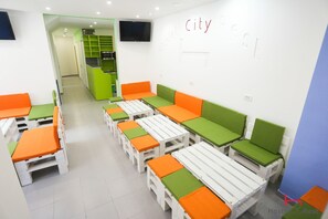 Interior entrance