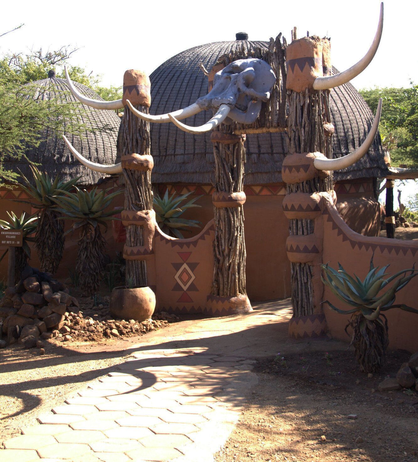 Enceinte de l’hébergement