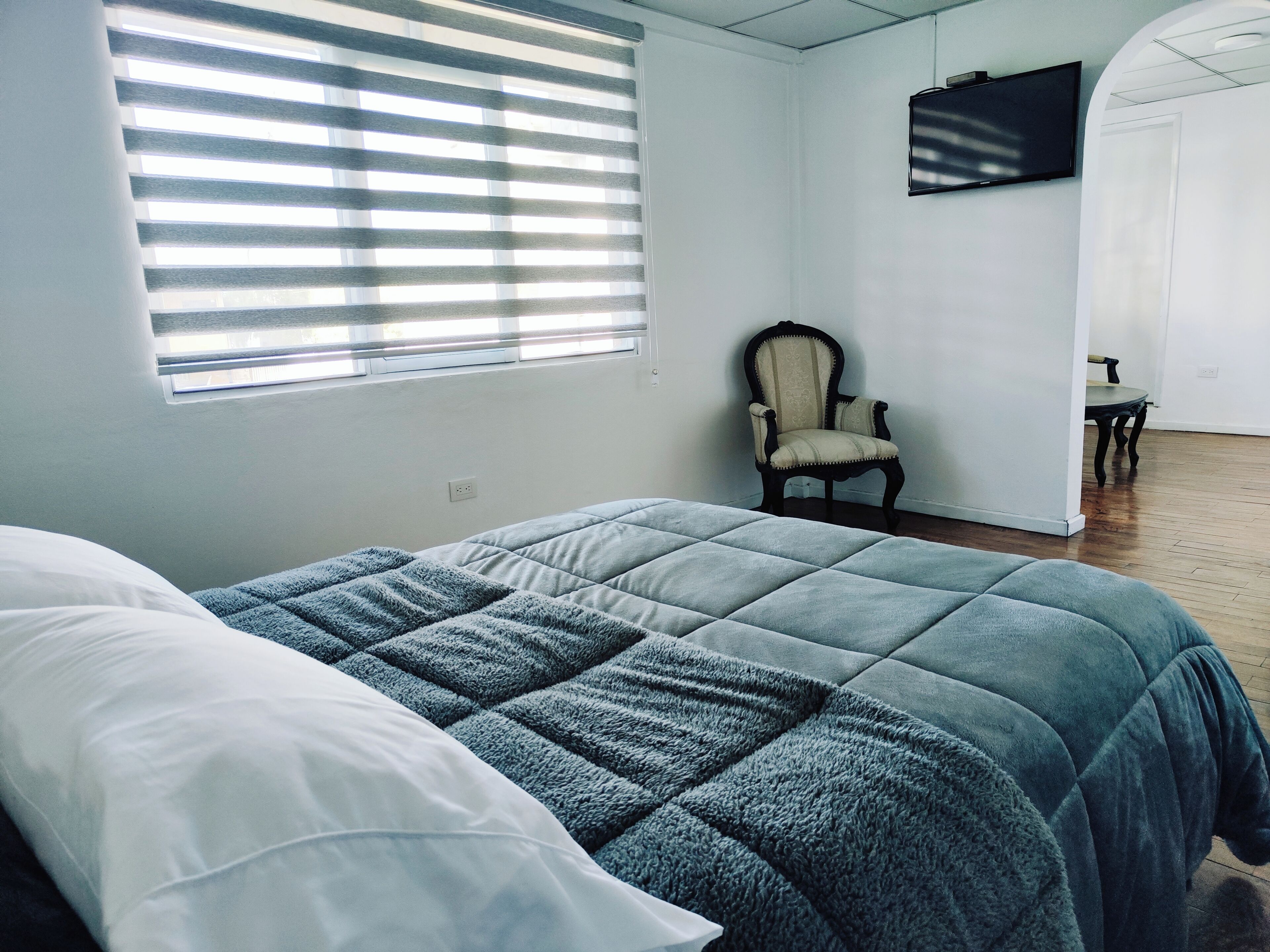 standard double room | premium bedding, minibar, in-room safe, desk