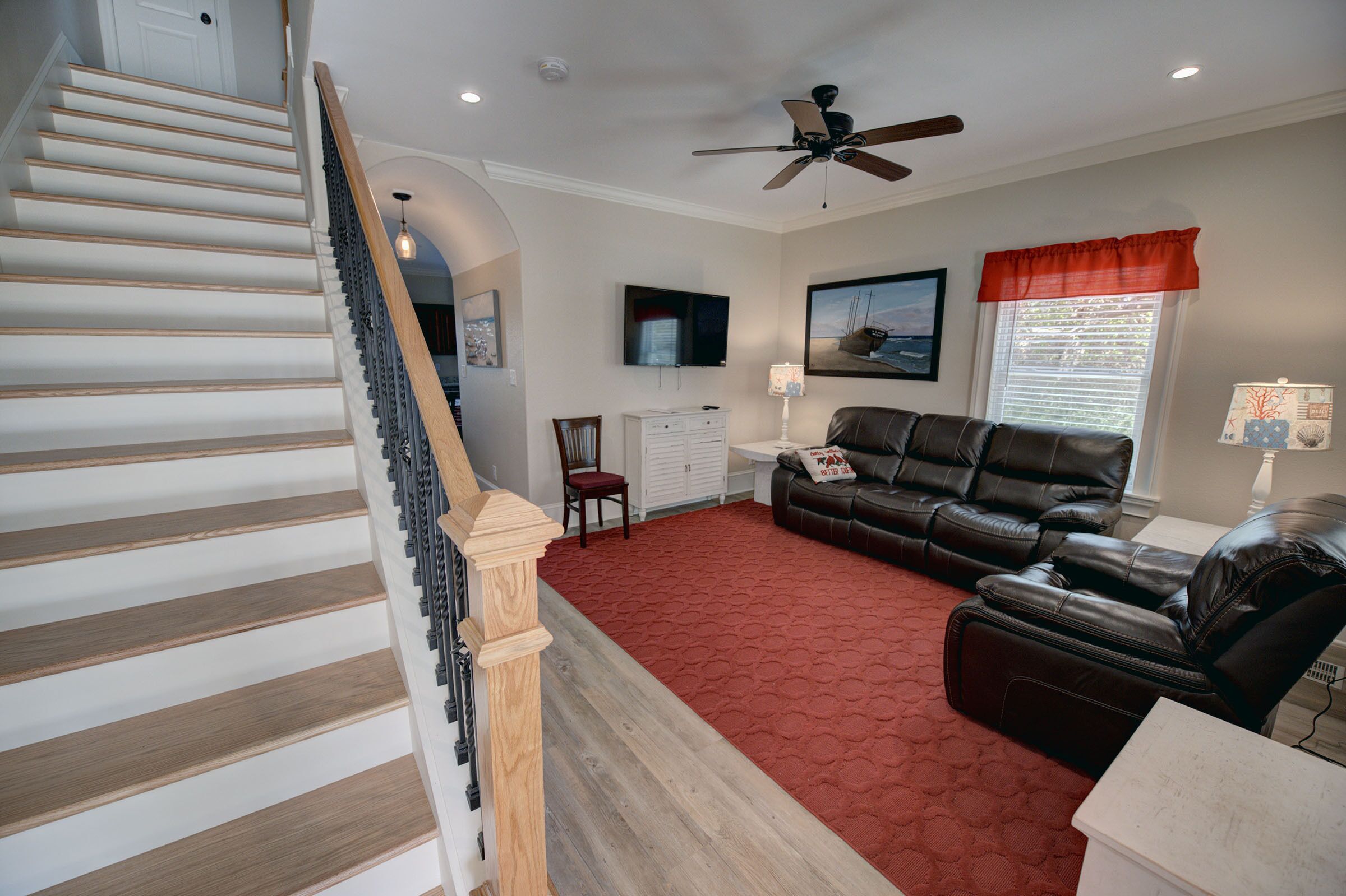 Casa de campo superior, 3 habitaciones, para personas alérgicas (No Pets) | Área de sala de estar