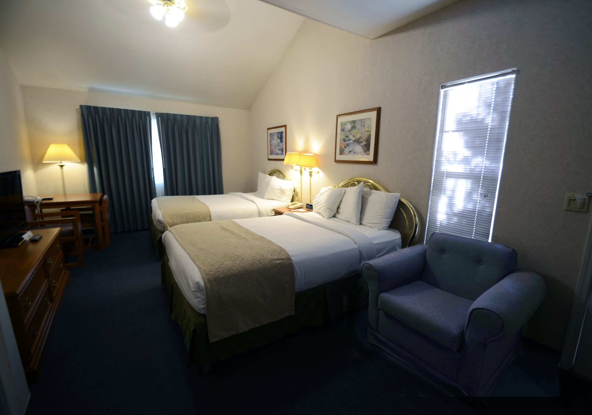 double room, 2 queen beds | desk, iron/ironing board, free wifi, bed sheets