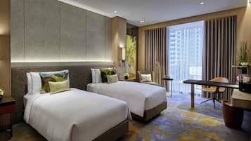 LUXURY CLUB ROOM, Club Millésime Access, 2 Single Beds, Heritage or Pool View, High Floor | 1 間睡房、高級寢具、羽絨被、迷你吧