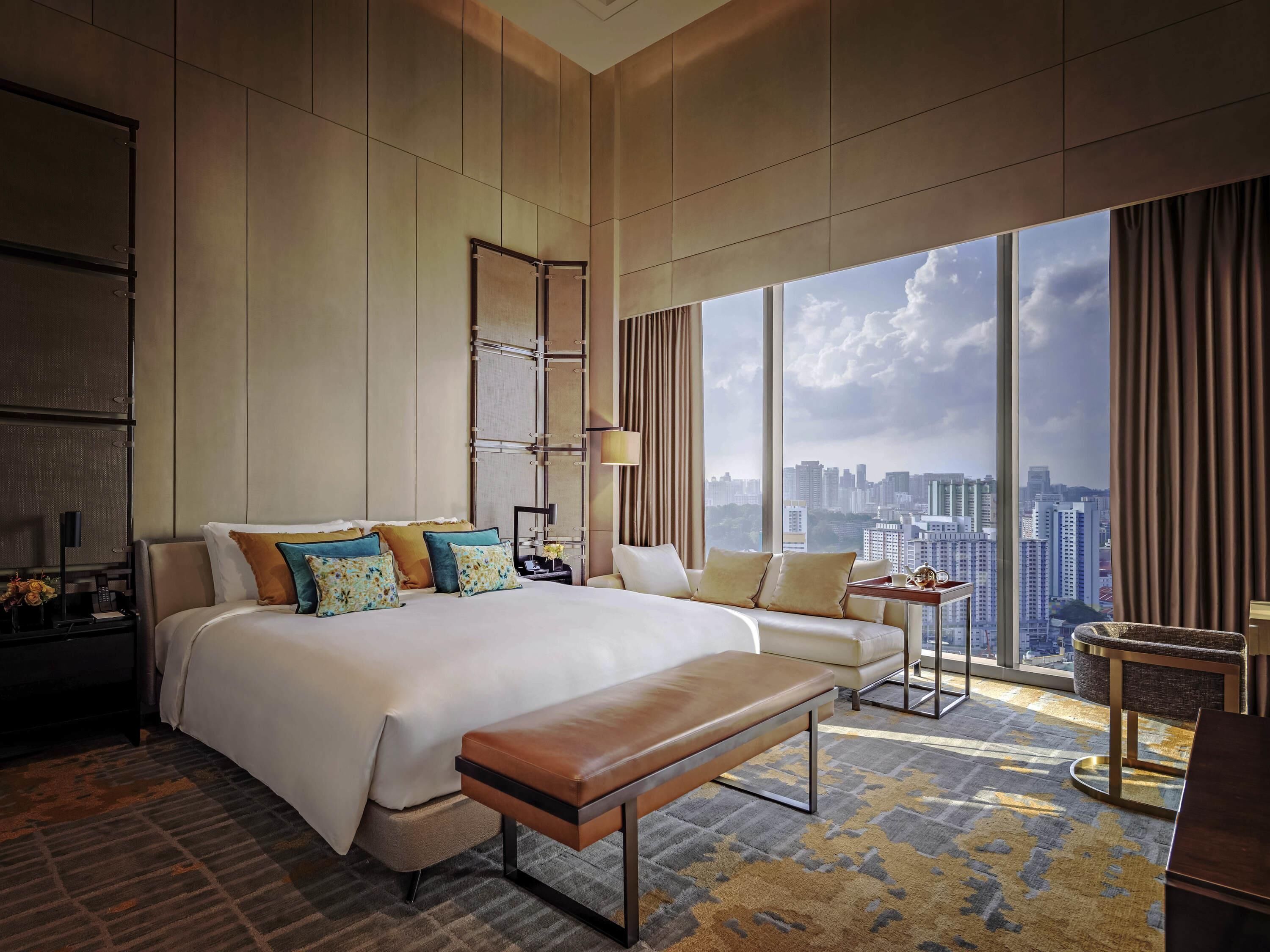 JOAQUIM SUITE, Club Millésime Access, 1 King Bed, Heritage View, High Floor | Hochwertige Bettwaren, Daunenbettdecken, Minibar, Zimmersafe