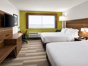 Premium bedding, in-room safe, desk, blackout curtains