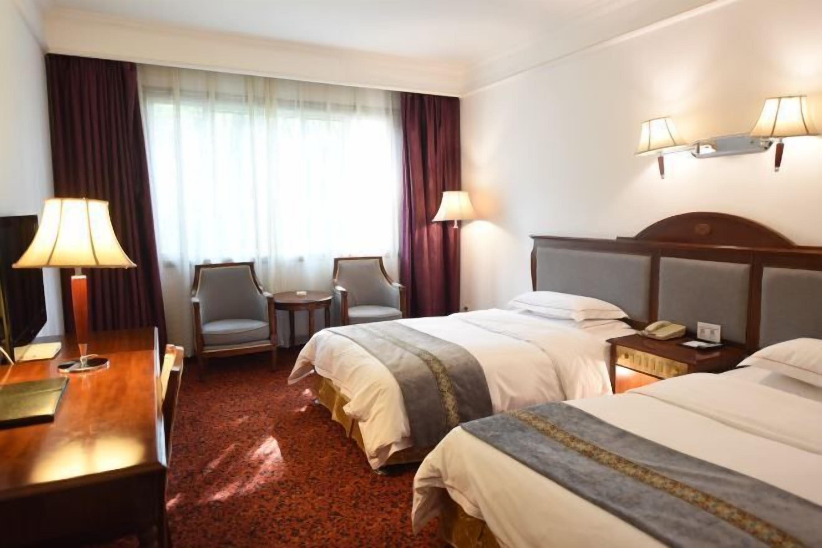 Minibar, in-room safe, desk, blackout curtains