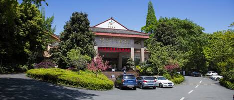 Majoituspaikan julkisivu