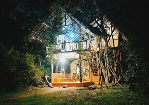 Casa sull'albero Deluxe, 1 camera da letto, balcone, vista giardino | Esterni