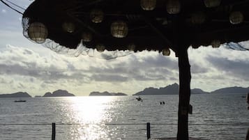 Blick von der Unterkunft