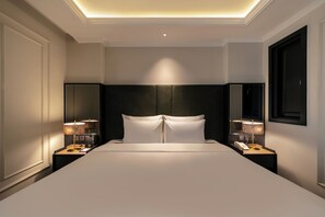 Suite Premier, 1 cama King size, Terraza | Minibar, caja de seguridad en la habitación y cortinas blackout 