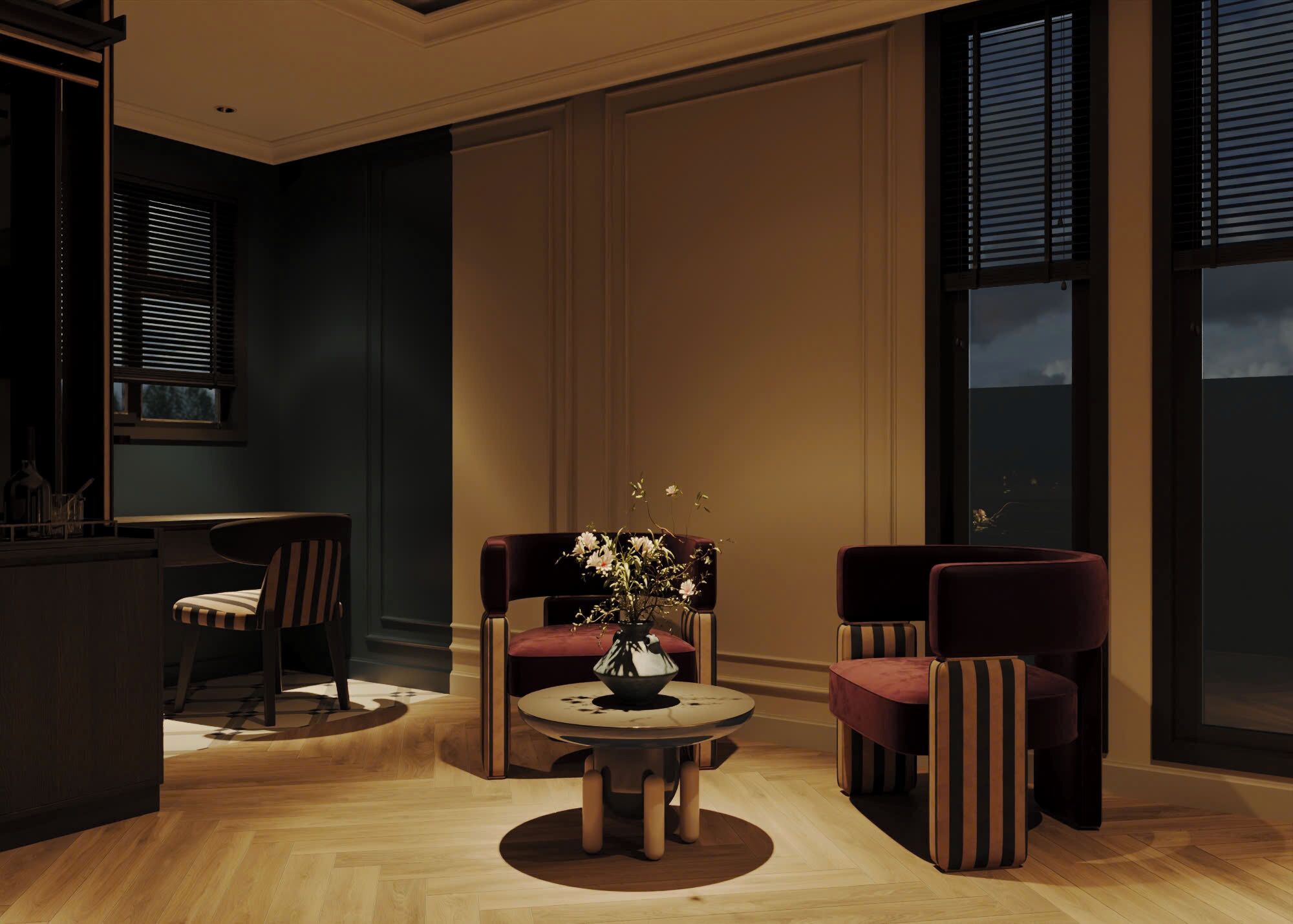 premier suite - city view window | 1 bedroom, minibar, in-room safe, blackout curtains