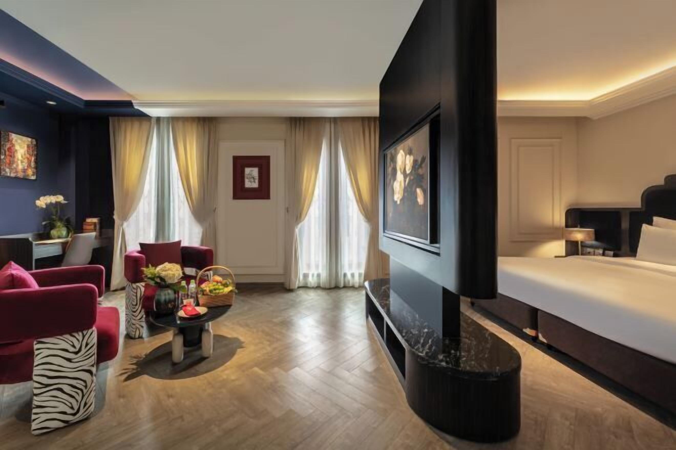Minibar, coffre-fort, rideaux d’obscurcissement