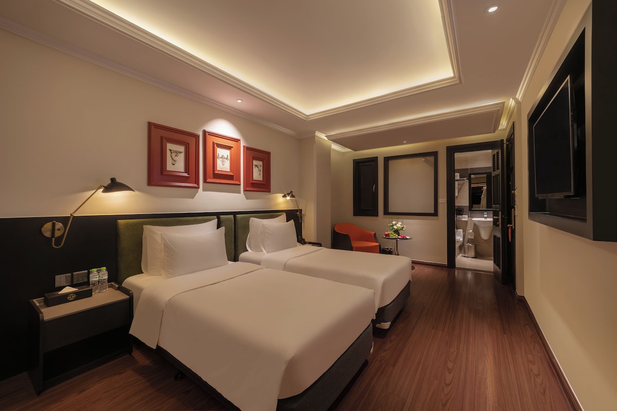 Habitación Deluxe, 2 camas individuales | Vistas desde la habitación
