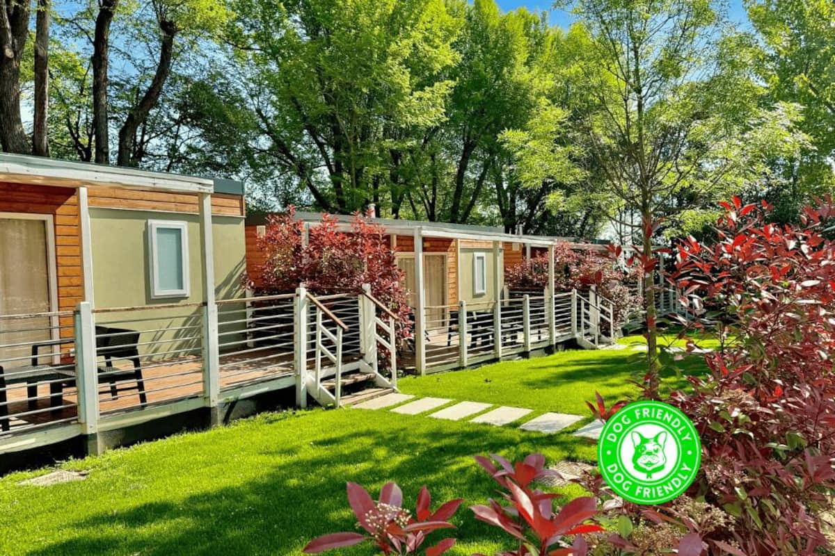Standard Mobile Home, 2 Bedrooms | Ruang tamu | TV skrin rata, bola sepak meja, meja ping pong