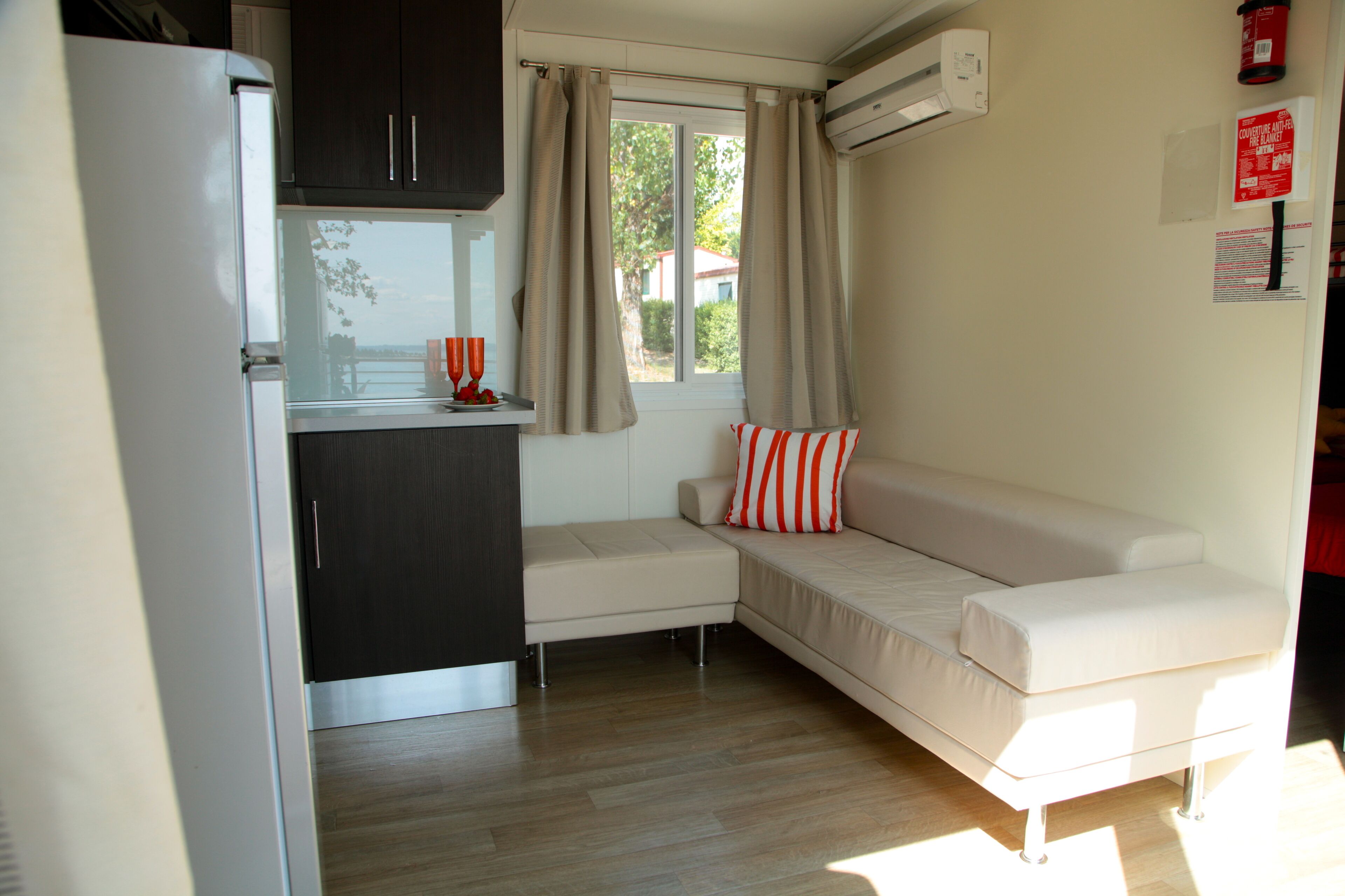 Dundyner, safe på rommet og sengetøy