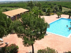 Seasonal outdoor pool - Agriturismo Masseria Portiere Stella (Paterno)
