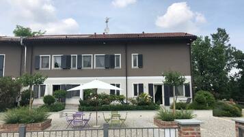 Facciata della struttura