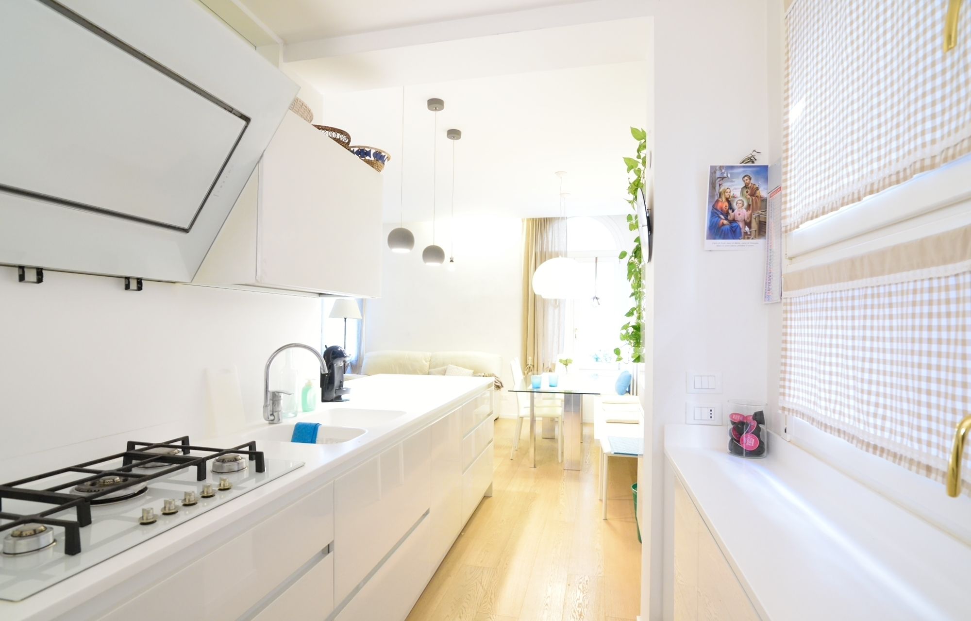 Apartamento, 3 habitaciones | Cocina privada | Frigorífico, microondas, placa de cocina y lavavajillas