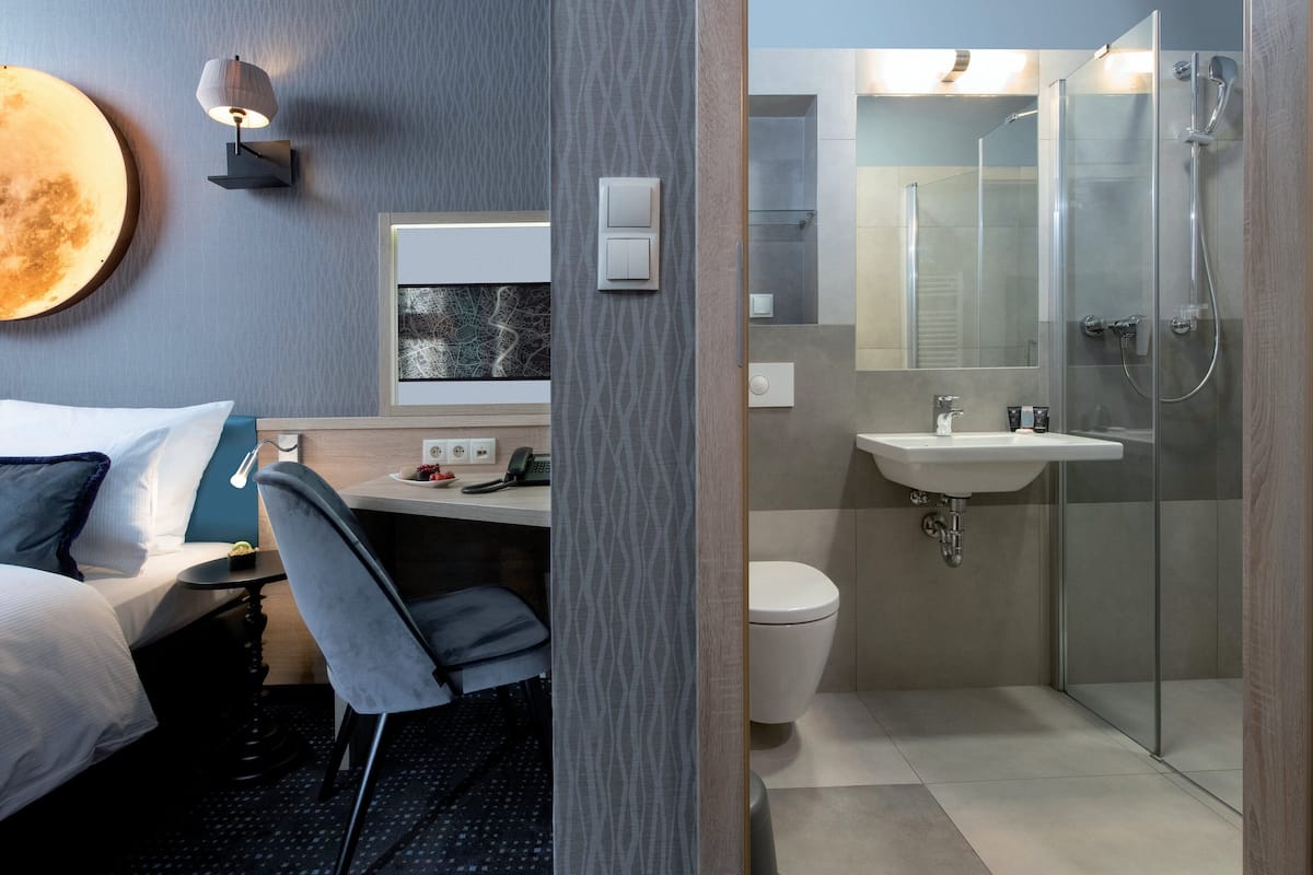 1 Schlafzimmer, Zimmersafe, schallisolierte Zimmer, kostenloses WLAN