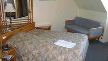 Desk, iron/ironing board, cots/infant beds, rollaway beds