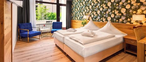 Kamar Double | Brankas, meja kerja, Wi-Fi gratis, dan seprai linen