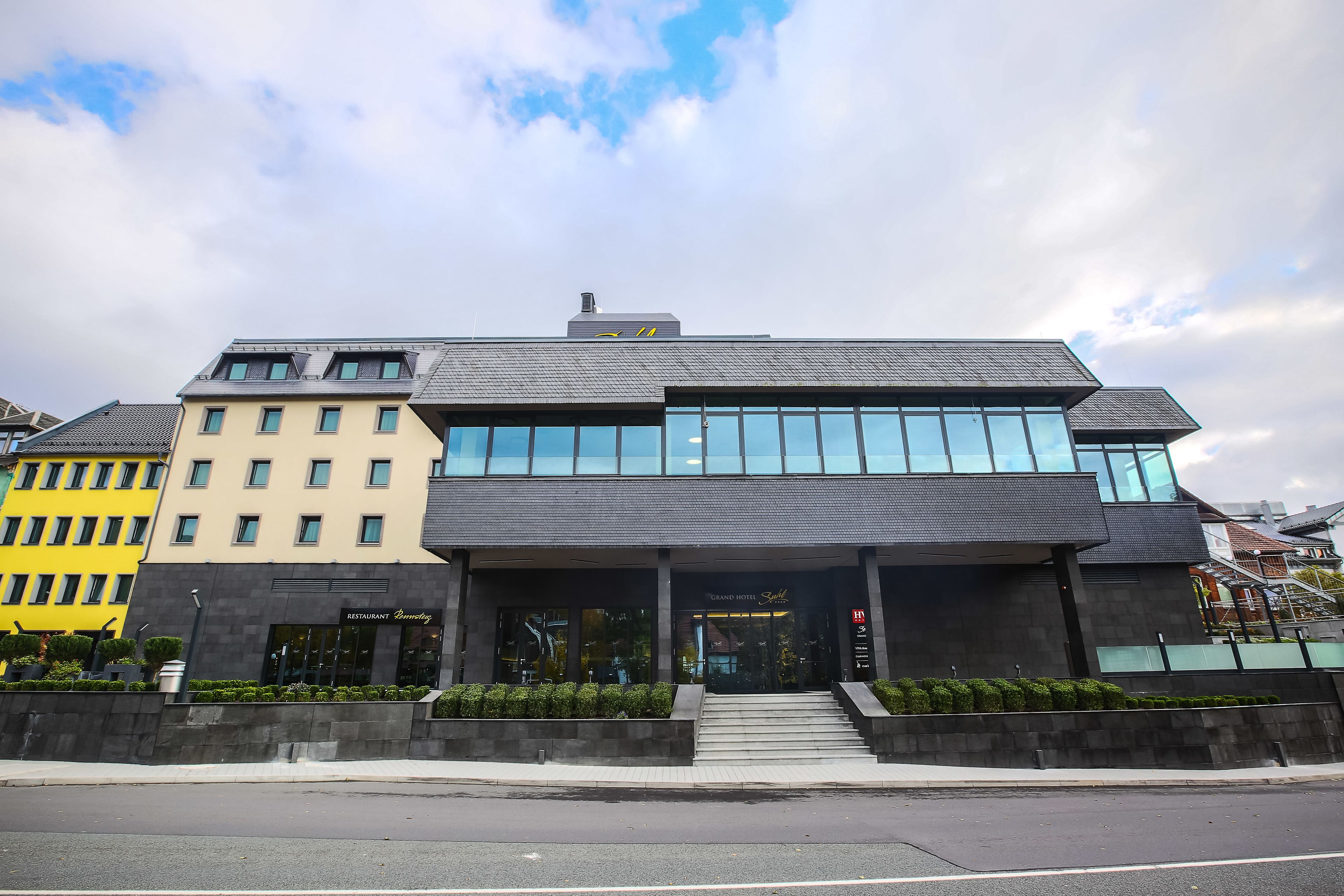 Fassade der Unterkunft