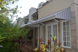 Majoituspaikan julkisivu