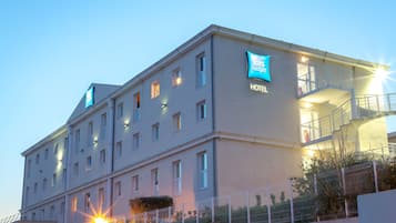 Fassade der Unterkunft