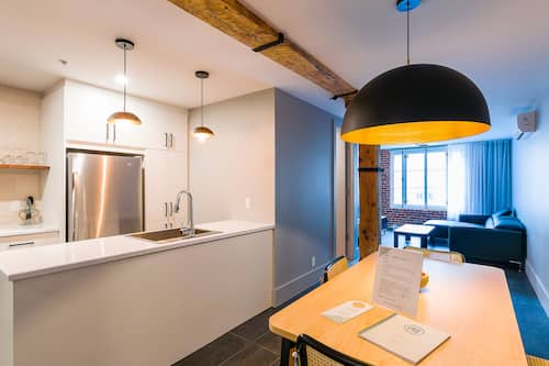 Apartment, 1 Bedroom with Bunk Beds (P102) | Private kitchen
