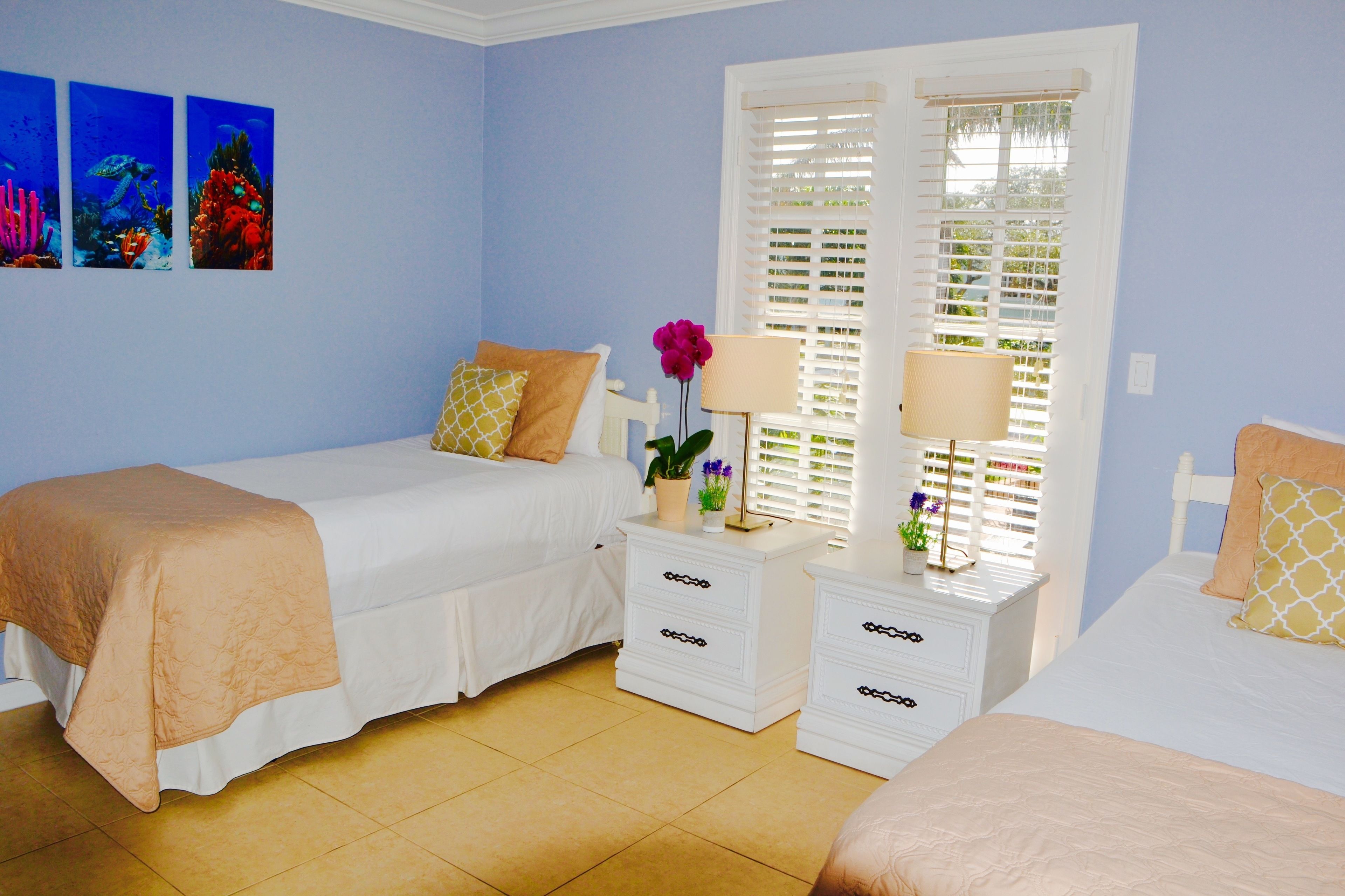 Deluxe Apartment, 2 Bedrooms, 2 Bathrooms | Individually furnished, blackout curtains, iron/ironing board, free WiFi