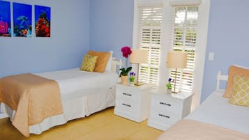Deluxe Apartment, 2 Bedrooms, 2 Bathrooms | Individually furnished, blackout curtains, iron/ironing board, free WiFi