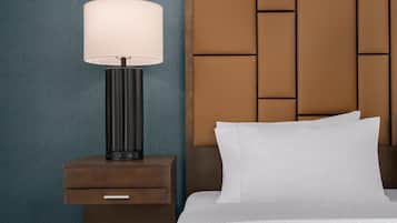 In-room safe, desk, laptop workspace, cribs (surcharge)