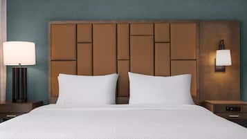 In-room safe, desk, laptop workspace, cribs (surcharge)