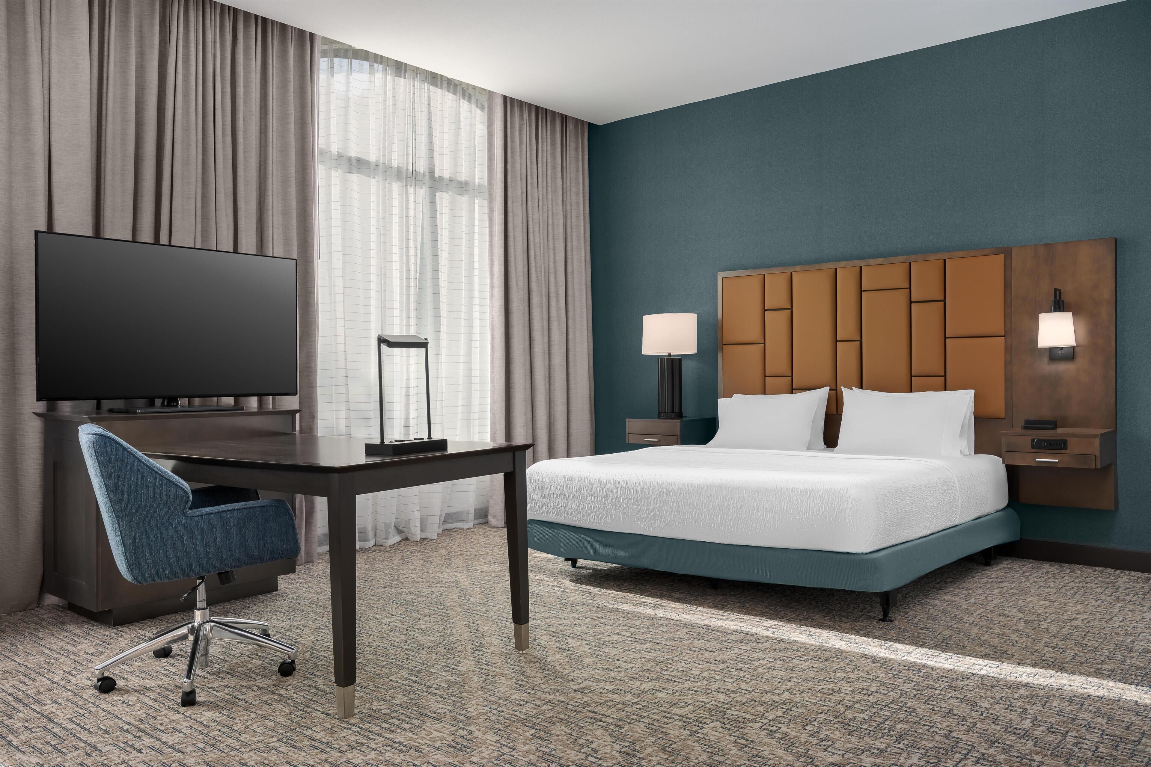 In-room safe, desk, laptop workspace, cribs (surcharge)