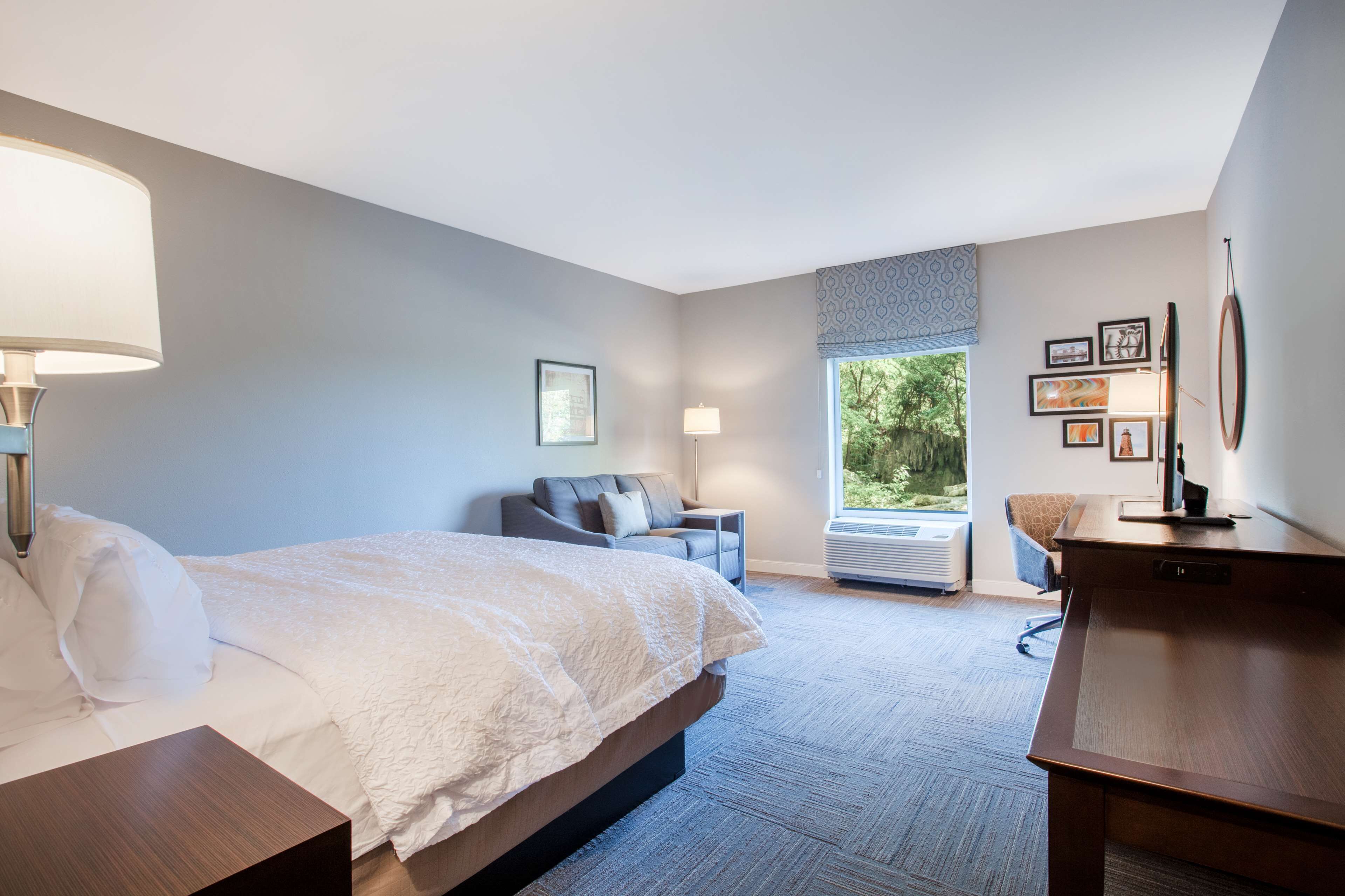 room, 1 king bed with sofa bed, non smoking | premium bedding, down duvets, pillow-top beds, in-room safe