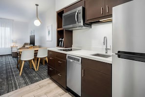Studio, 2 Queen Beds | Private kitchen | Fridge, microwave, dishwasher, coffee/tea maker - TownePlace Suites Dothan (Dothan)