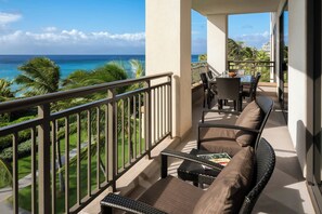 Villa, 3 Schlafzimmer, Balkon (Oceanfront) | Hochwertige Bettwaren, Pillowtop-Betten, Zimmersafe