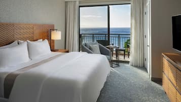 Villa, 3 habitaciones, balcón (Oceanfront) | Ropa de cama de alta calidad y camas con pillow-top