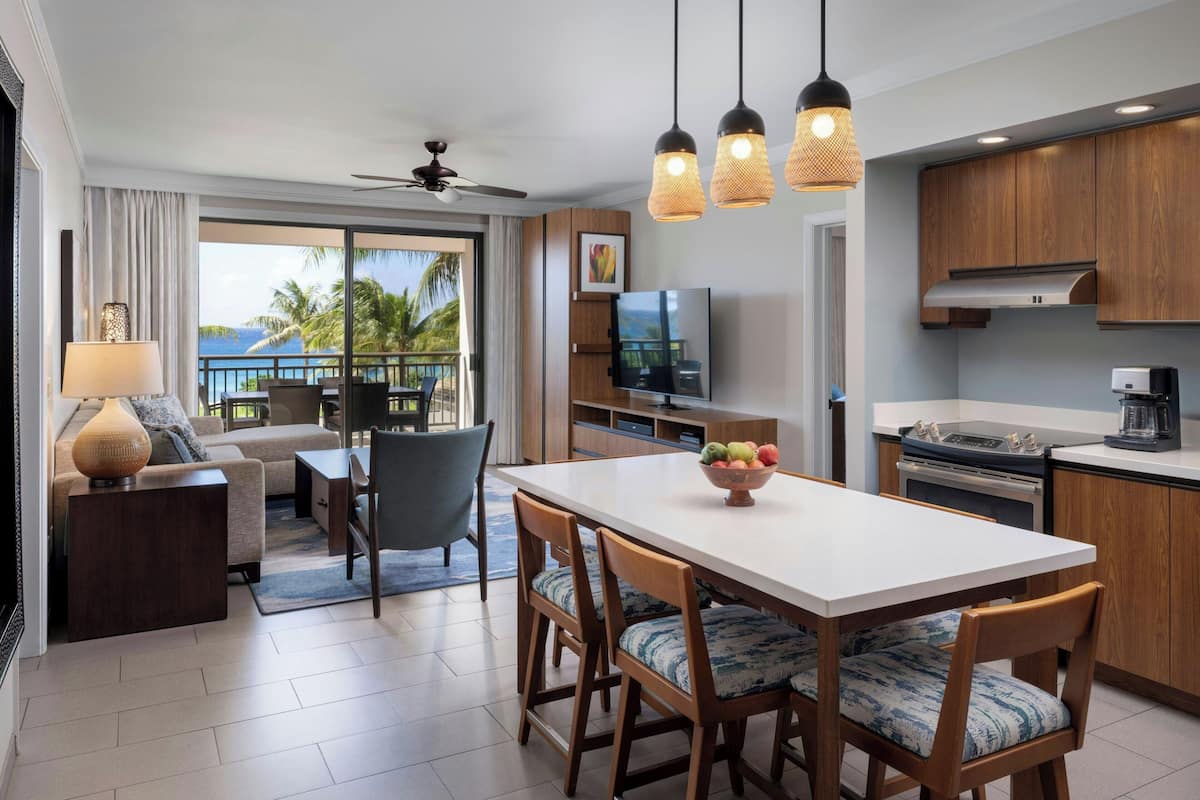 Villa, 2 chambres, non-fumeur, balcon (Oceanfront) | Coin séjour