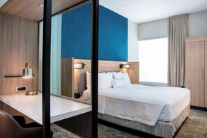 In-room safe, desk, blackout curtains, iron/ironing board