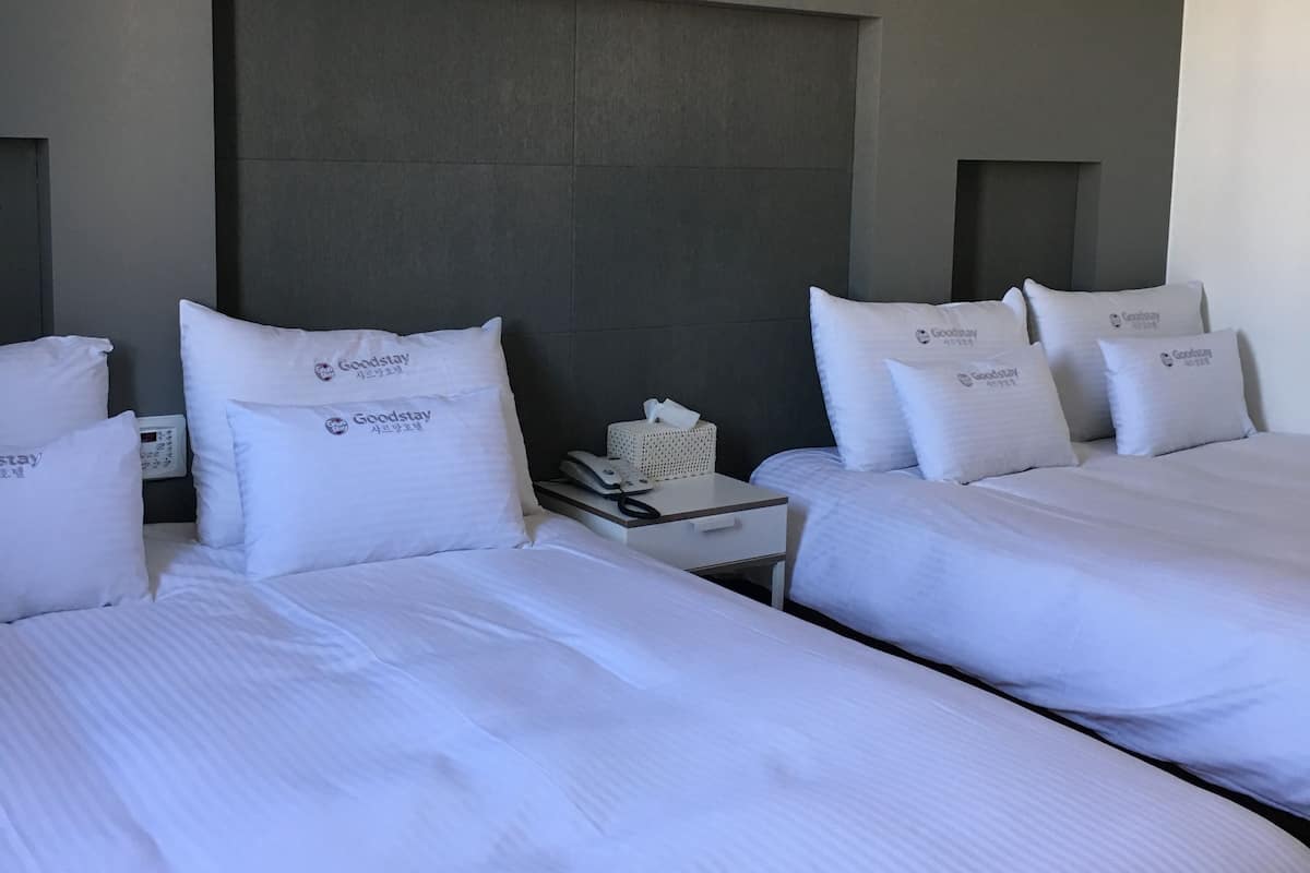 Family Room | Blackout curtains, free WiFi, bed sheets
