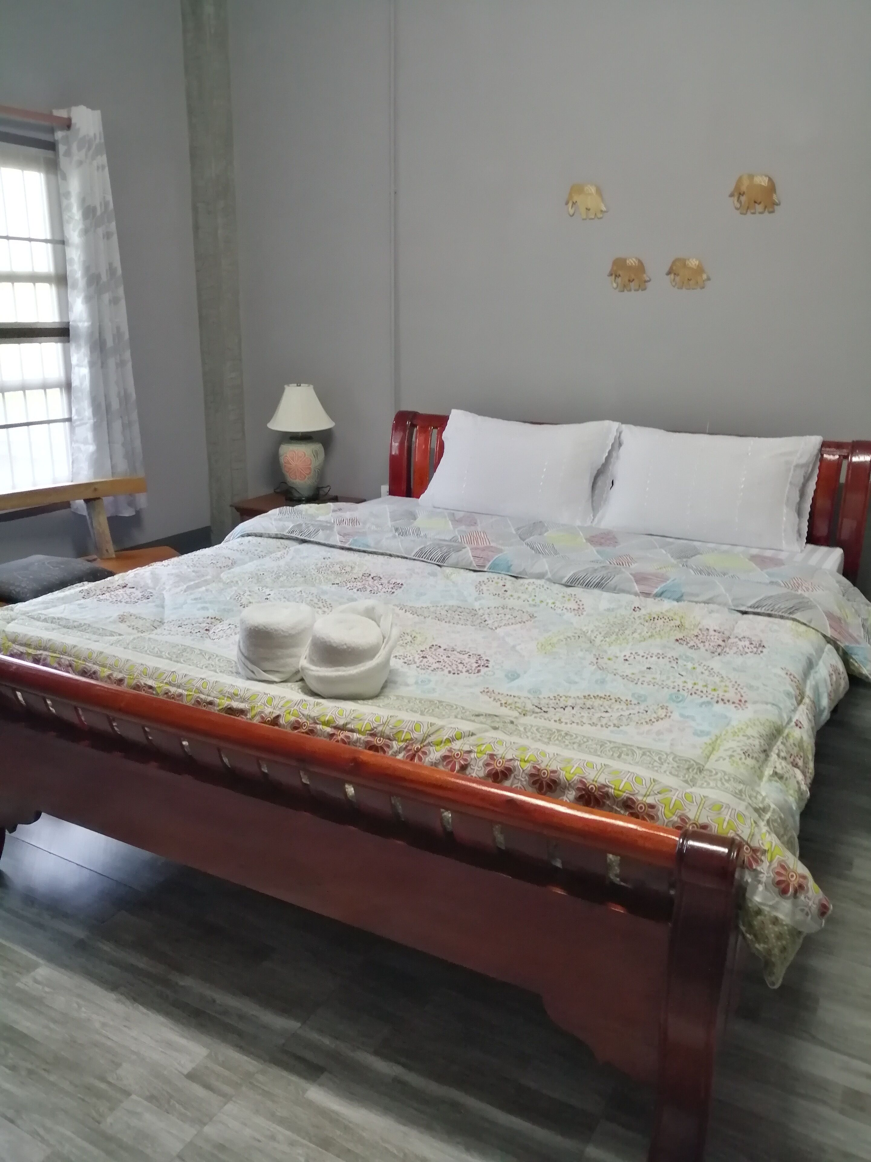 Double Room (Fan) | Desk, laptop workspace, blackout drapes, soundproofing