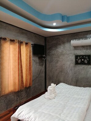 Chambre Double, 1 très grand lit (Air conditioned)