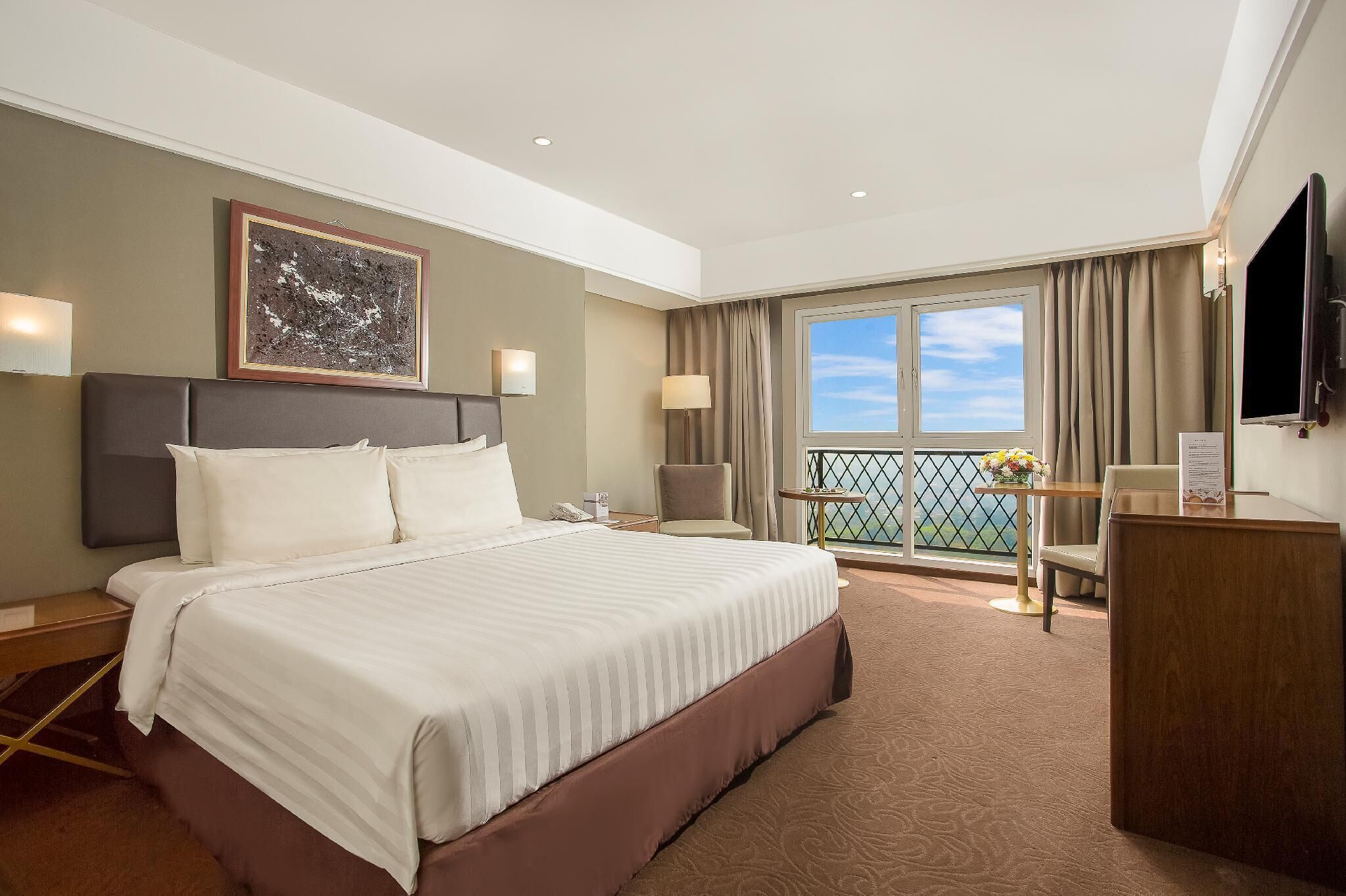 Minibar, in-room safe, desk, blackout curtains